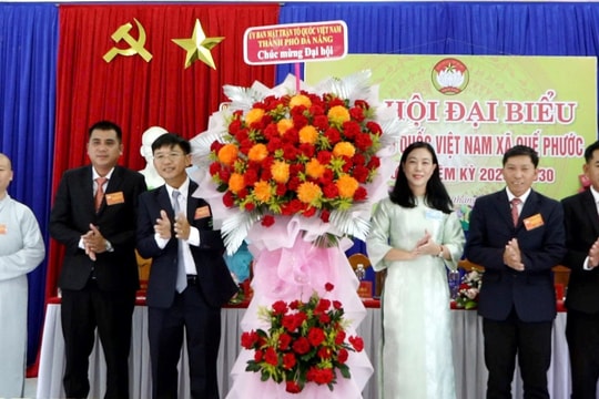 Mặt trận xã Quế Phước phát huy sức mạnh khối đại đoàn kết toàn dân tộc