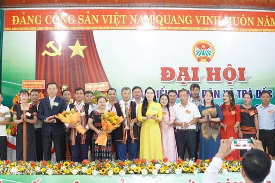 Hội Nông dân xã Trà Đốc, Bến Giằng tổ chức đại hội lần thứ I