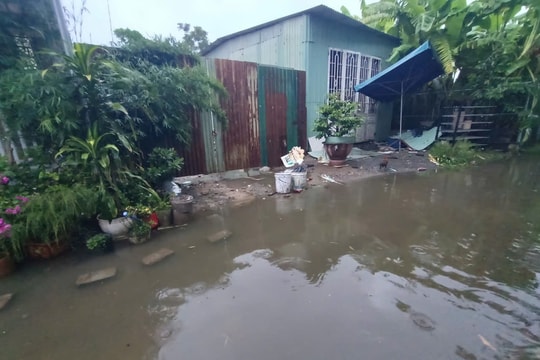 Cần sớm đầu tư hệ thống cống thoát nước