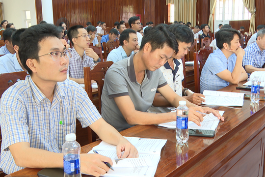 Tập huấn công tác quản lý nhà nước lĩnh vực xây dựng