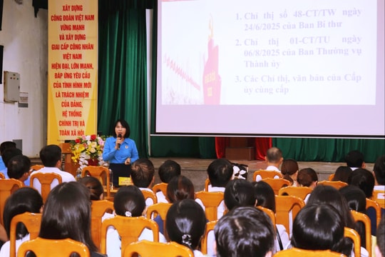 Gần 200 công đoàn cơ sở các khu công nghiệp  tập huấn công tác tổ chức đại hội công đoàn nhiệm kỳ 2025 - 2030