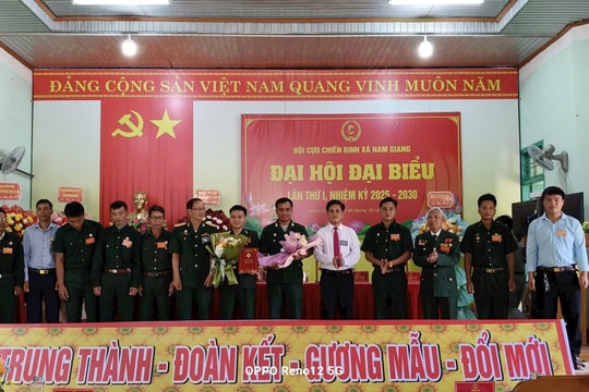 Hội Cựu chiến binh xã Nam Giang phấn đấu sửa chữa 80% nhà xuống cấp của hội viên