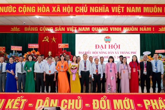 Các hội, đoàn thể xã Thăng Phú tổ chức Đại hội đại biểu nhiệm kỳ 2025 - 2030
