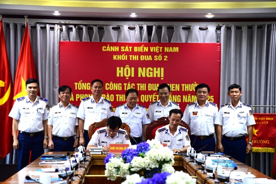 Khối thi đua số 2 Cảnh sát biển Việt Nam: Phát huy hiệu quả phong trào Thi đua quyết thắng