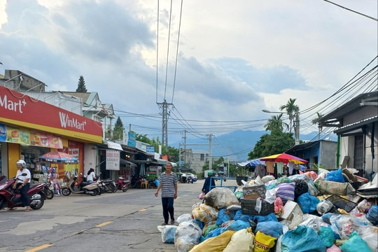 Xã Đại Lộc triển khai phương án thu gom, xử lý rác thải