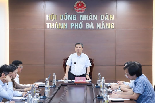 Sớm hoàn thành bản đồ ngập úng và kịch bản ứng phó với tình trạng ngập úng đô thị Đà Nẵng