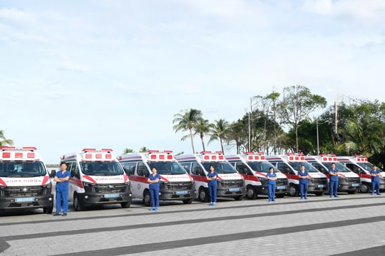 Khai trương cơ sở cấp cứu ngoại viện chuẩn quốc tế đầu tiên tại Việt Nam