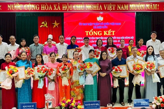 24 video dự thi tuyên truyền nghị quyết Đại hội Đảng bộ xã Hiệp Đức