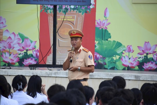 Xây dựng văn hóa giao thông trong trường học