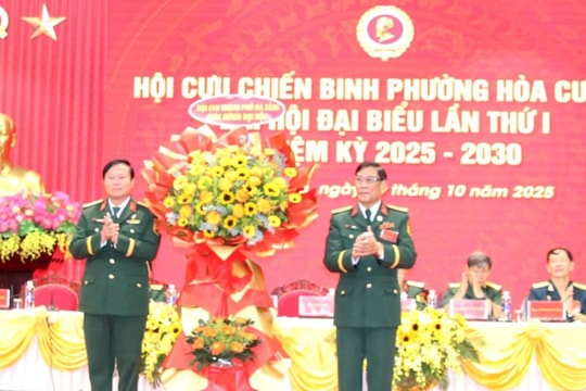 Ông Phạm Văn Lung giữ chức Chủ tịch Hội Cựu chiến binh phường Hòa Cường