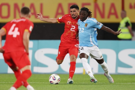 Nhận định trận đấu Bỉ vs Bắc Macedonia: Canh bạc Doku với bản lĩnh Elmas