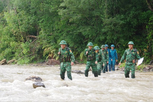 Đảng viên biên phòng đồng hành cùng chính quyền cơ sở vùng biên giới