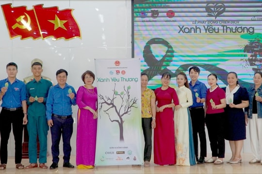 Xã Xuân Phú phát động chiến dịch "Xanh yêu thương"