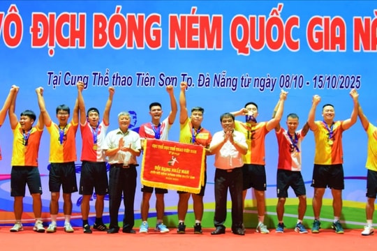Hà Nội vô địch giải bóng ném quốc gia 2025