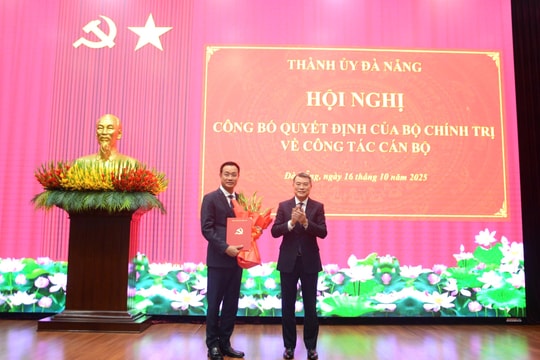 Đồng chí Lê Ngọc Quang được Bộ Chính trị chỉ định giữ chức Bí thư Thành ủy Đà Nẵng nhiệm kỳ 2025 - 2030