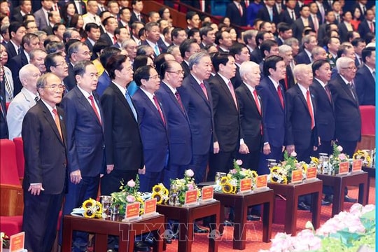 Tổng Bí thư Tô Lâm dự Đại hội đại biểu Đảng bộ thành phố Hà Nội lần thứ 18