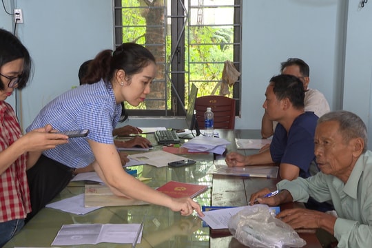 Xã Phú Ninh lập 15 tổ xung kích làm giàu, làm sạch cơ sở dữ liệu đất đai