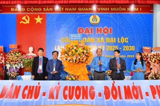 Công đoàn xã Đại Lộc phát huy đoàn kết, đổi mới hoạt động