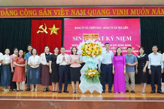 Xã Chiên Đàn và Trà Liên phối hợp tổ chức sinh hoạt truyền thống