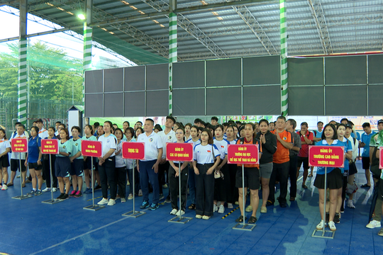 Hội thao chào mừng Ngày truyền thống các cơ quan chuyên trách tham mưu, giúp việc của Đảng