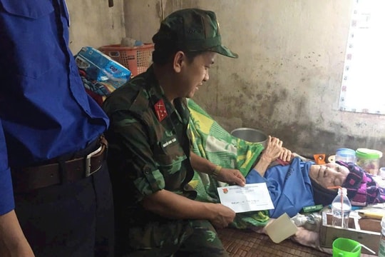 Người lính quân nhu và hành trình thiện nguyện không mệt mỏi