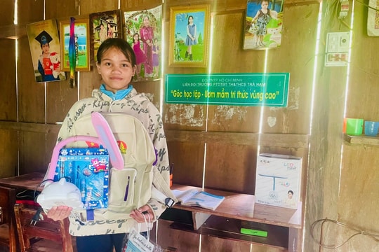 “Góc học tập” ươm mầm tri thức học trò nghèo