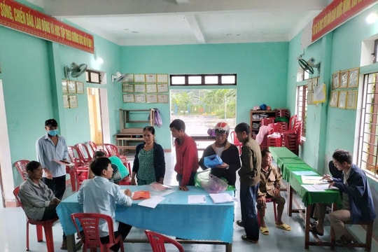 Xã Hiệp Đức hoàn thành rà soát cơ sở dữ liệu quốc gia về đất đai