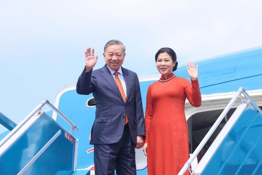 Tổng Bí thư Tô Lâm và Phu nhân lên đường thăm chính thức Cộng hòa Phần Lan