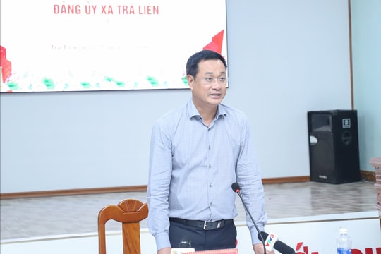 Bí thư Thành ủy Đà Nẵng Lê Ngọc Quang: "Xã Trà Liên phải có quyết tâm và giải pháp giảm nghèo bền vững"