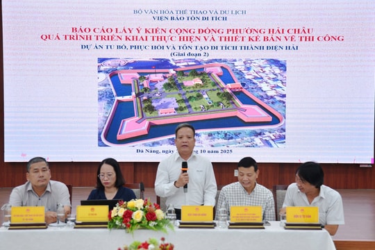 Người dân phường Hải Châu mong sớm tôn tạo di tích thành Điện Hải giai đoạn 2