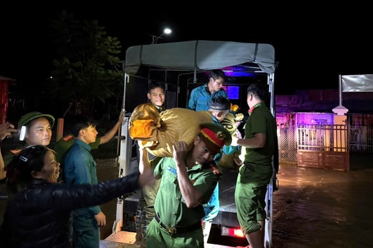 Xã Trà Linh kịp thời di dời 8 hộ dân khu vực nguy cơ sạt lở đến nơi an toàn