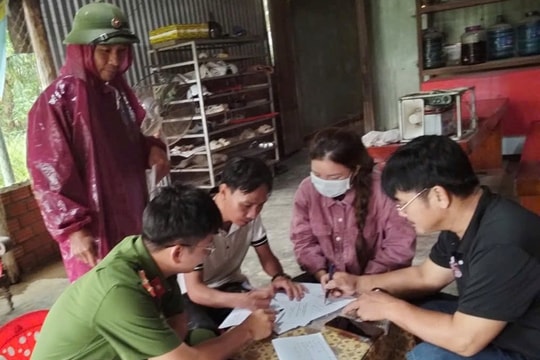 Xã Phú Ninh di dời dân vùng nguy cơ sạt lở, bảo đảm an toàn các công trình