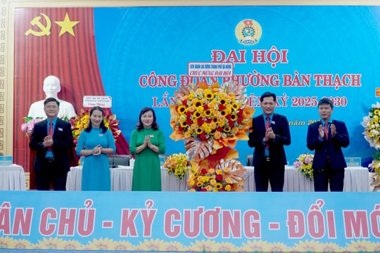 Công đoàn phường Bàn Thạch phát triển chương trình phúc lợi cho đoàn viên