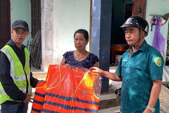 Xã Thăng An chủ động ứng phó mưa bão