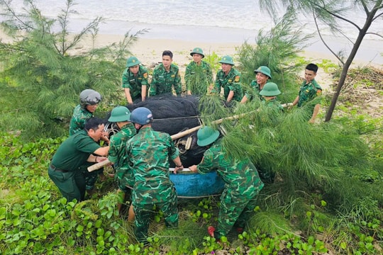 Bộ đội Biên phòng Đà Nẵng chủ động các phương án, sẵn sàng ứng phó bão số 12