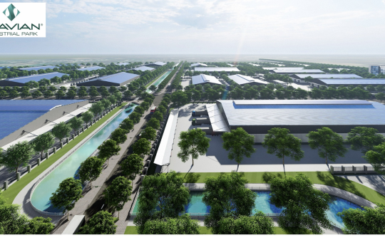 Khu Công nghiệp Stavian đầu tư hạ tầng công nghiệp xanh, hướng tới phát triển bền vững