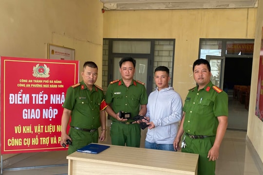 Tích cực vận động người dân giao nộp vũ khí, vật liệu nổ