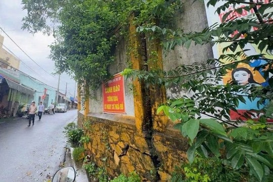 Phường Cẩm Lệ kịp thời xử lý tường rào hư hỏng, có nguy cơ ngã đổ