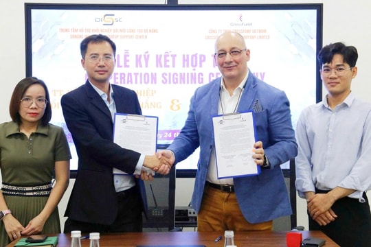 Đà Nẵng ký kết hợp tác khởi nghiệp với Công ty CrossFund Vietnam