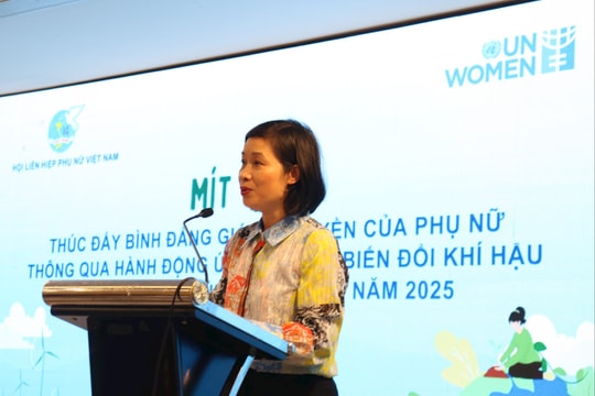 Phụ nữ Đà Nẵng chủ động ứng phó với biến đổi khí hậu và giảm thiểu rủi ro thiên tai