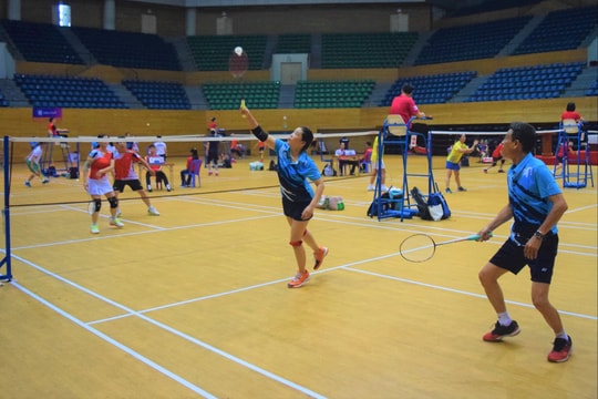 Ngày 6/11, khởi tranh giải cầu lông trung cao tuổi thành phố Đà Nẵng
