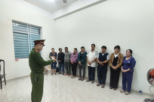 Khởi tố, bắt tạm giam các đối tượng đánh bạc tại đám tang