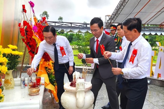 Xã Hòa Tiến kỷ niệm 60 năm chiến thắng Gò Hà