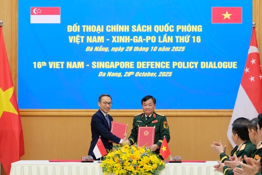 Đối thoại Chính sách Quốc phòng Việt Nam - Singapore lần thứ 16