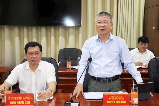 Tiếp tục hoàn thiện các nội dung trình kỳ họp chuyên đề HĐND thành phố Đà Nẵng