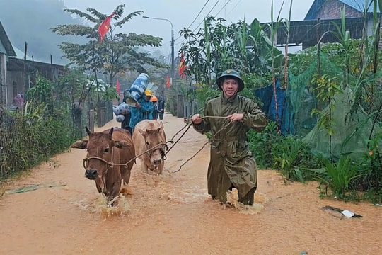 Đoàn kết vượt qua thiên tai