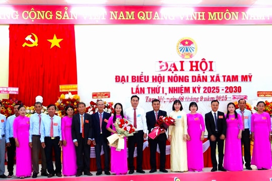 Hoàn thành Đại hội Hội Nông dân cấp xã, phường nhiệm kỳ 2025 - 2030