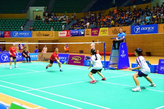 Lùi thời gian tổ chức giải cầu lông trẻ thành phố Đà Nẵng