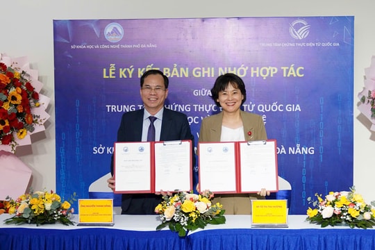 Ký kết ghi nhớ hợp tác phát triển giao dịch điện tử tại Đà Nẵng