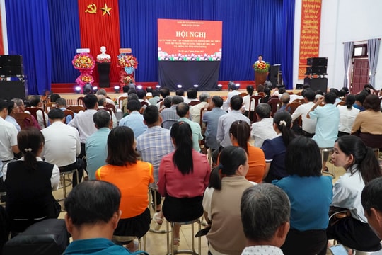 Chăm lo xây dựng đội ngũ cán bộ